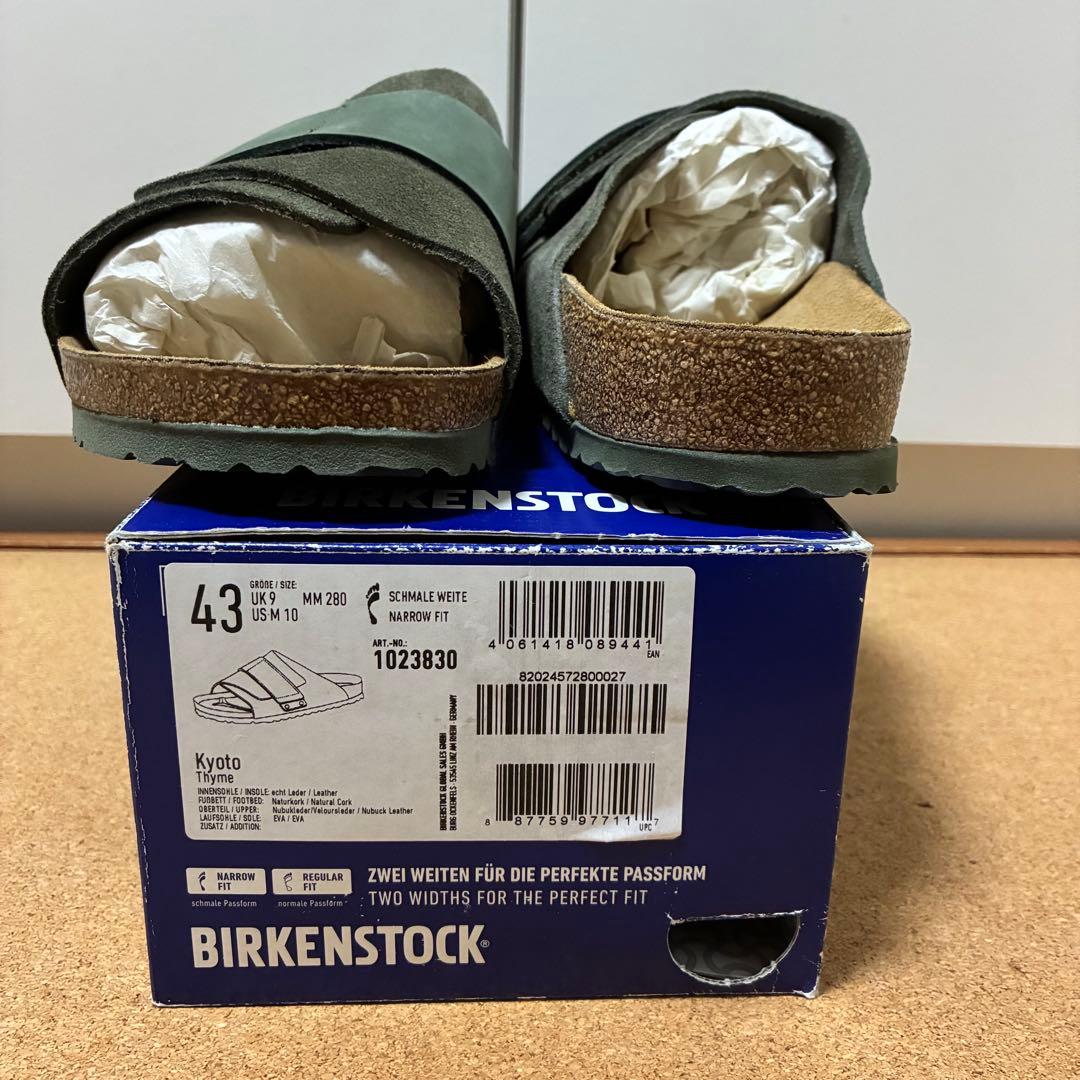 BIRKENSTOCK/KYOTO[キョウト]/THYME 新品 43 28.0