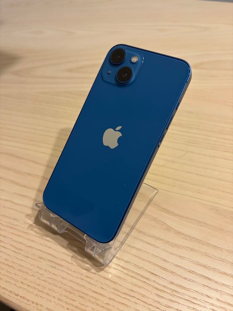 iPhone13 SIMフリー 128GB ブルー　箱、ケース等、付属品あり