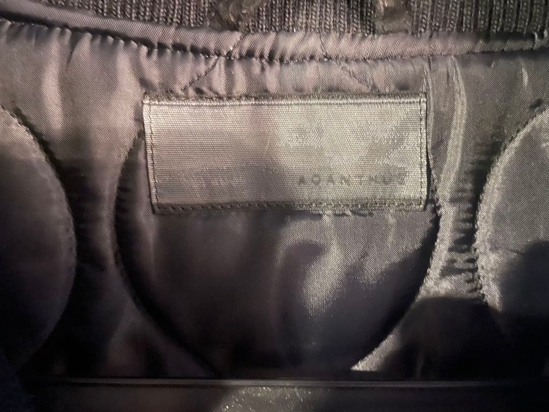 ※ 値下げ相談受け付けます ACANTHUS アカンサス　レザースタジャン