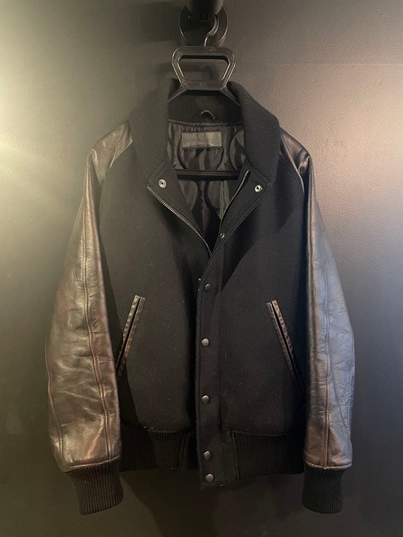 ※ 値下げ相談受け付けます ACANTHUS アカンサス　レザースタジャン