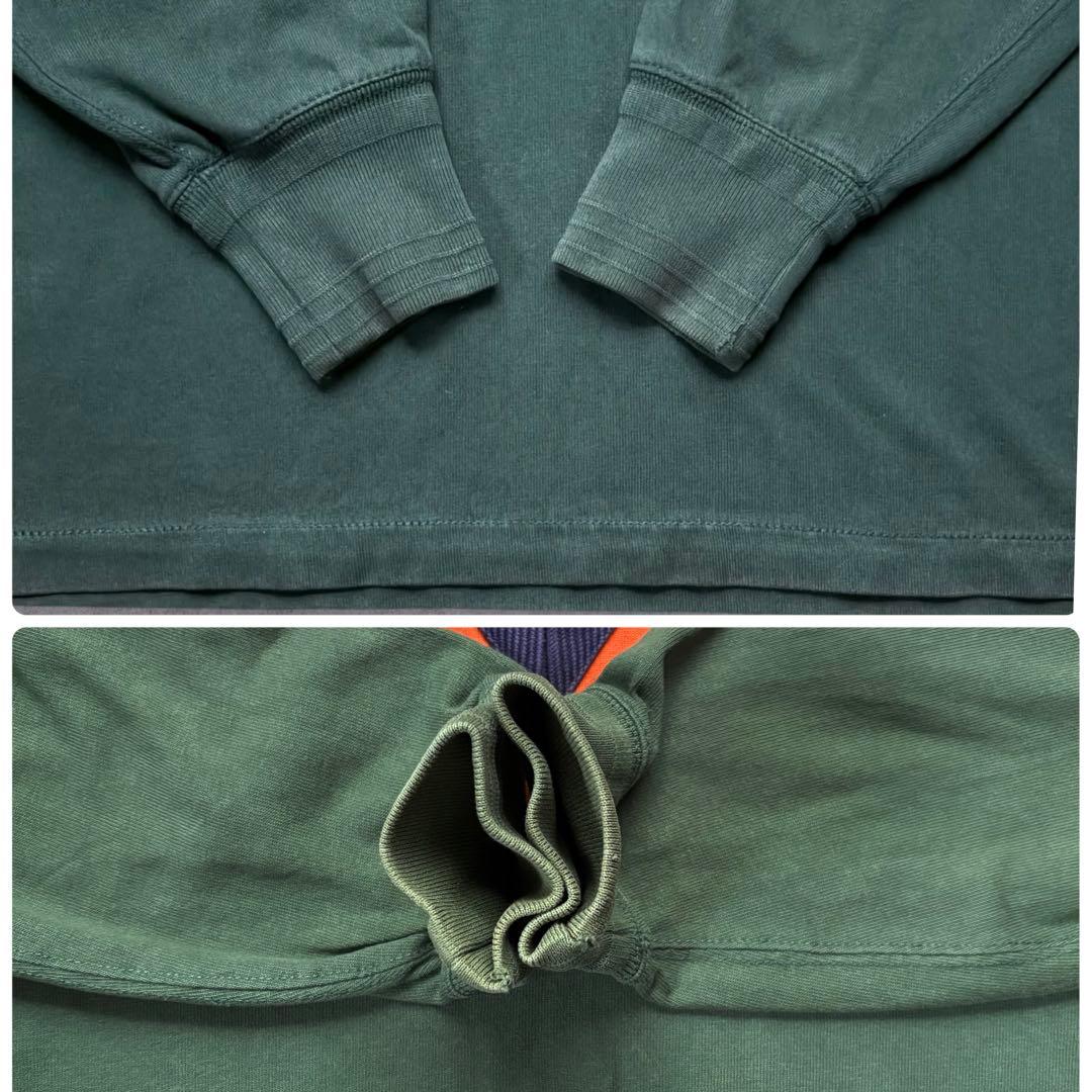 Polo Ralph Laurenラガーシャツエンブレム刺繍ナンバリング長袖　L