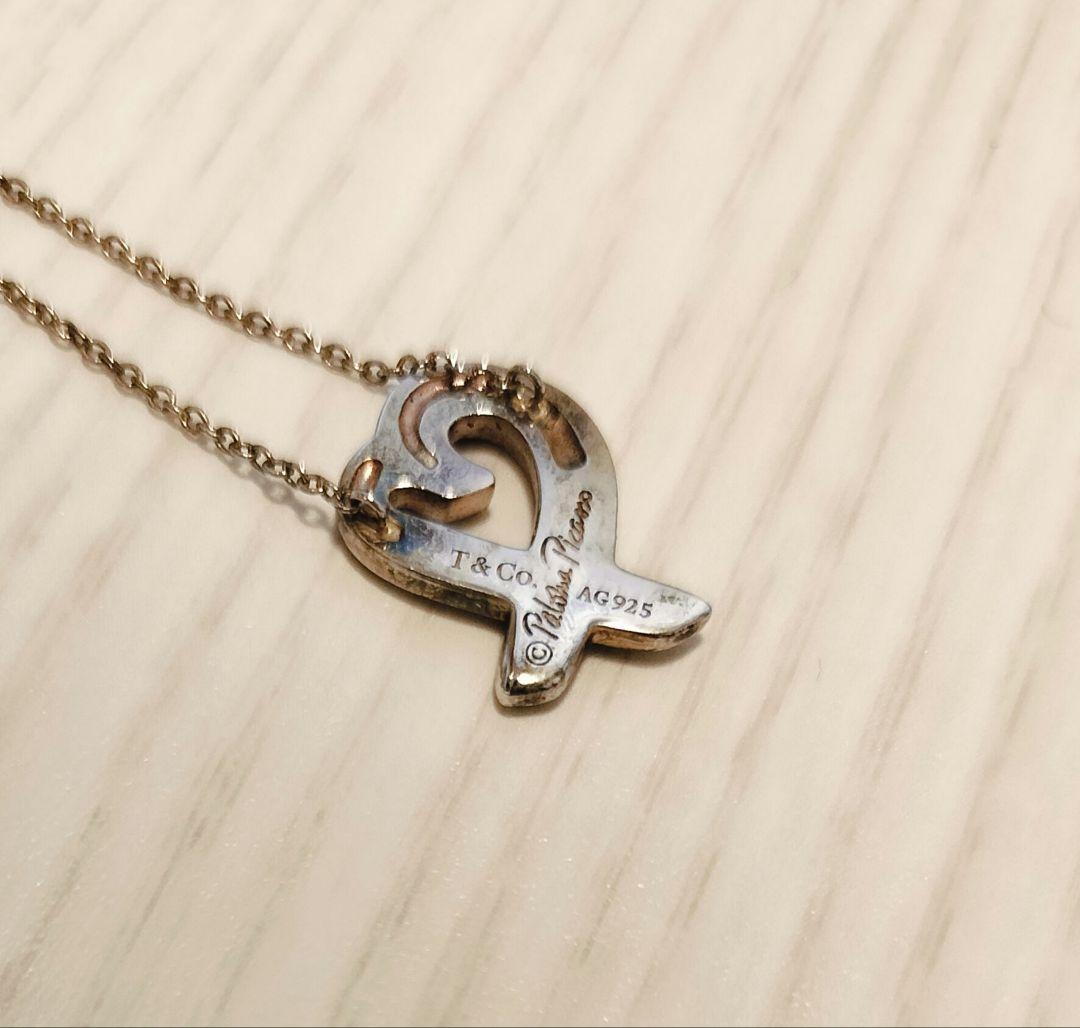 Tiffany & Co. ラビングハート ネックレス