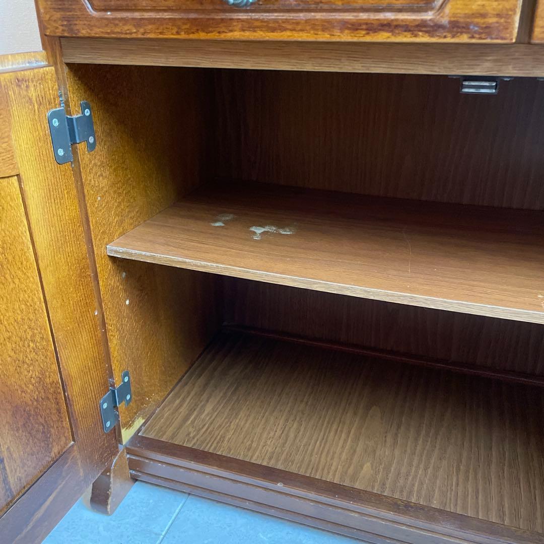 ※値引き※カリモク キャビネット チェスト　電話台　レトロ　アンティーク