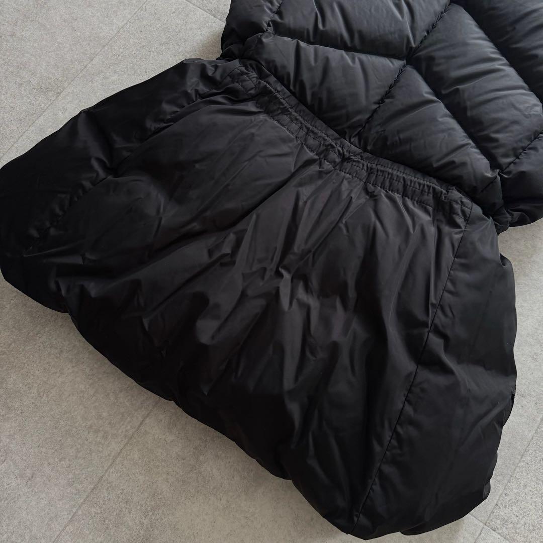 モンクレール　ANA　ダウンベスト　ロング　ロゴワッペン　1　黒　近年モデル