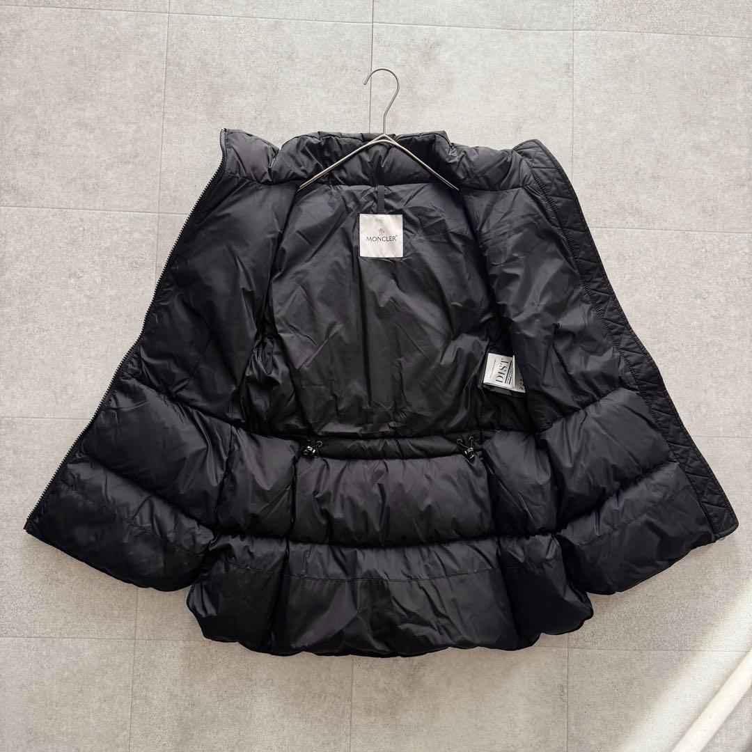 モンクレール　ANA　ダウンベスト　ロング　ロゴワッペン　1　黒　近年モデル