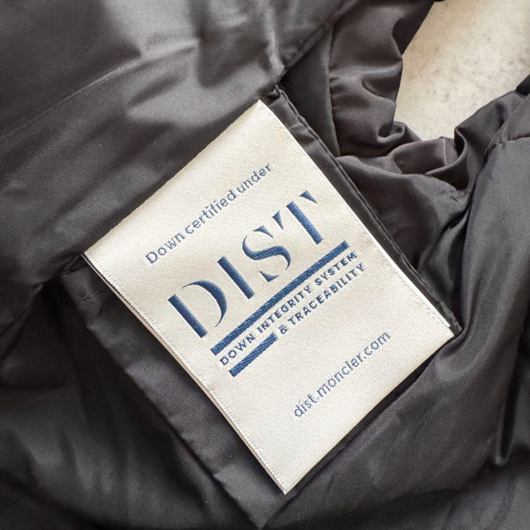モンクレール　ANA　ダウンベスト　ロング　ロゴワッペン　1　黒　近年モデル