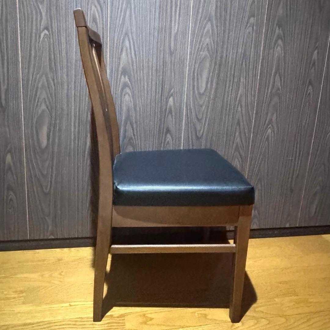 【アンティーク】マルニ木工　木製 ダイニングチェア 椅子 2脚セット