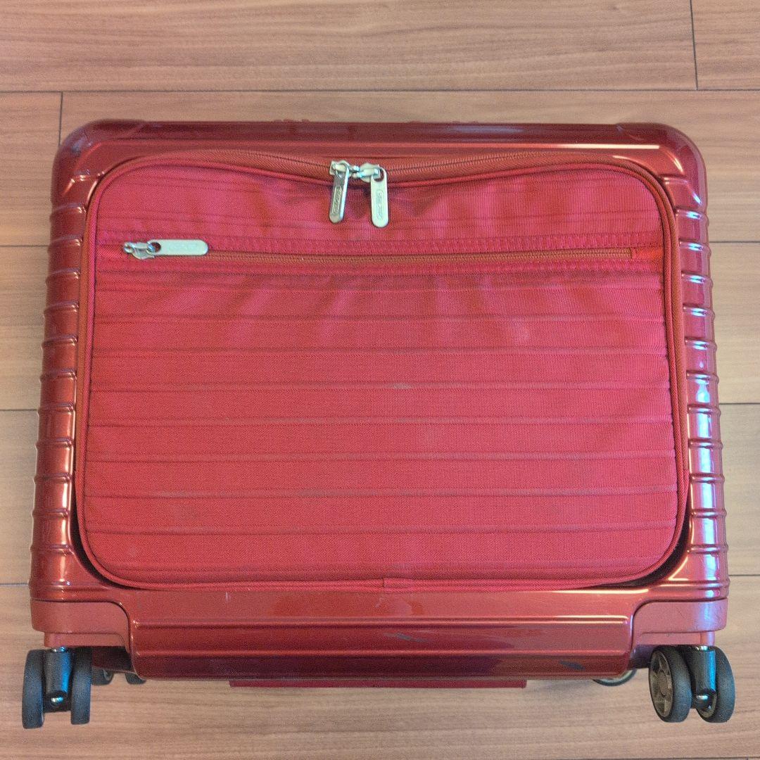 RIMOWA 赤 キャリーケース　サルサデラックス　四輪