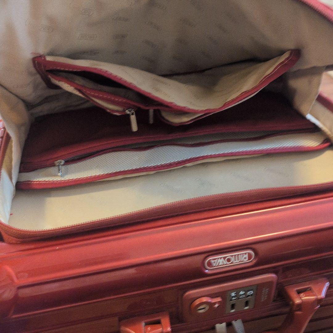 RIMOWA 赤 キャリーケース　サルサデラックス　四輪