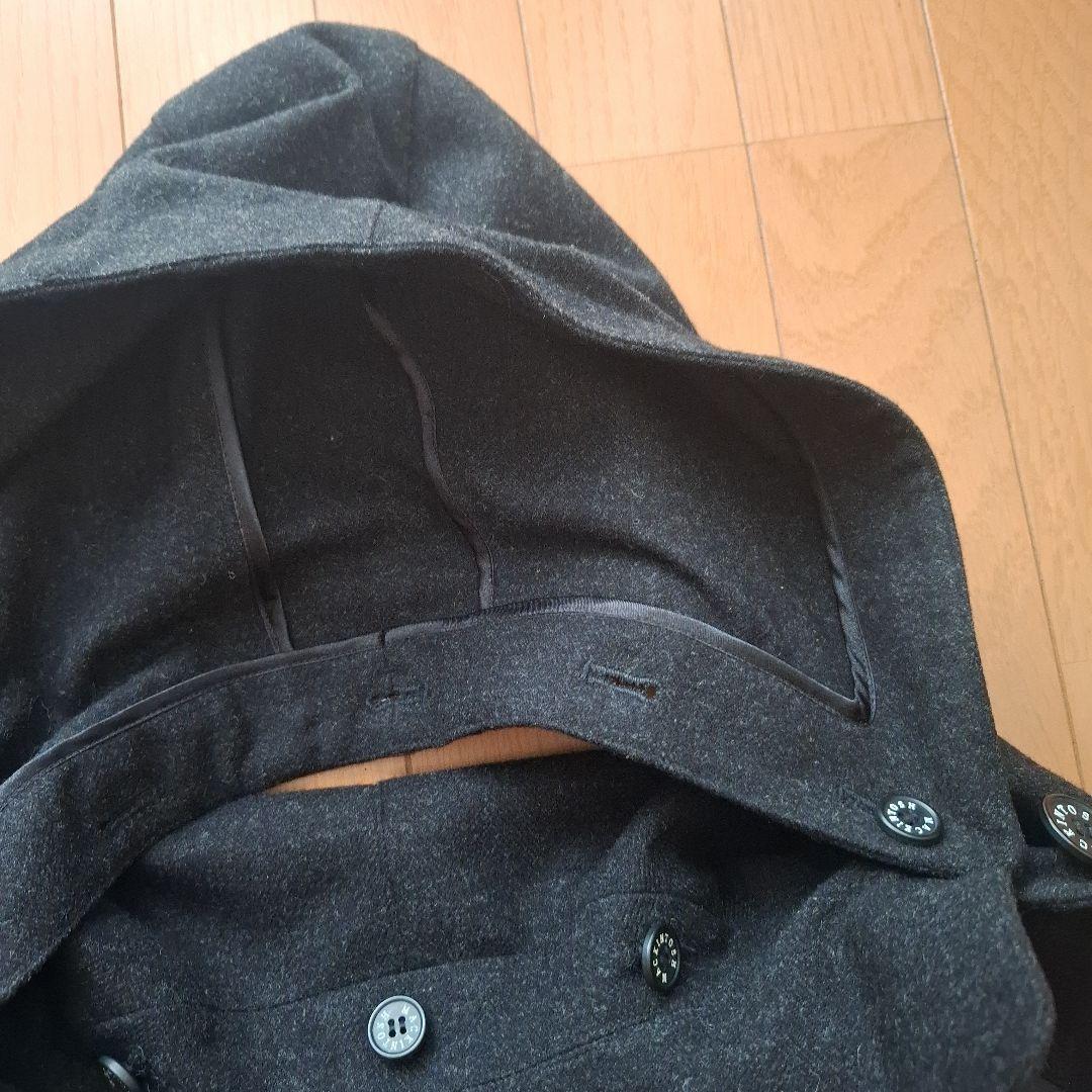 マッキントッシュ　ウールコート　フード取り外し　チェスターコート