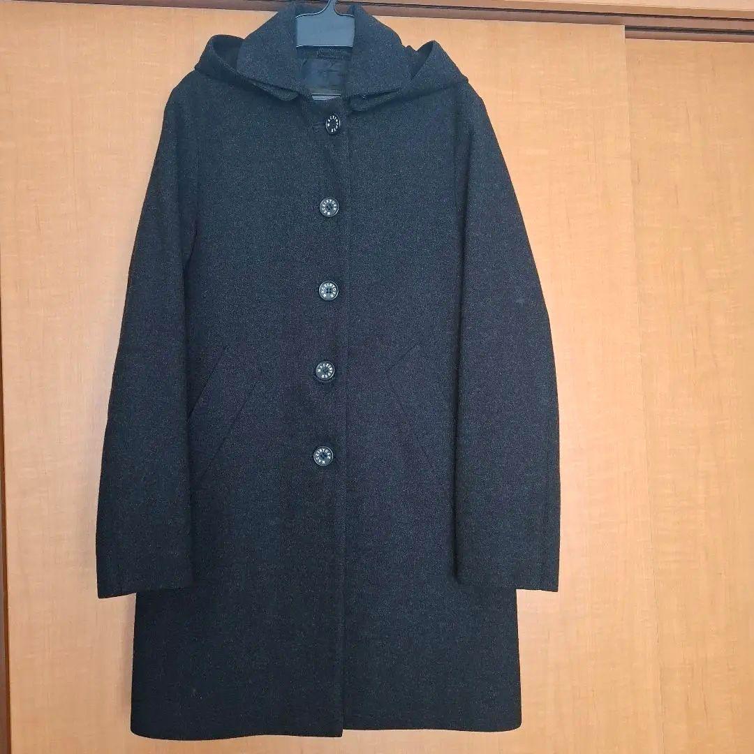 マッキントッシュ　ウールコート　フード取り外し　チェスターコート