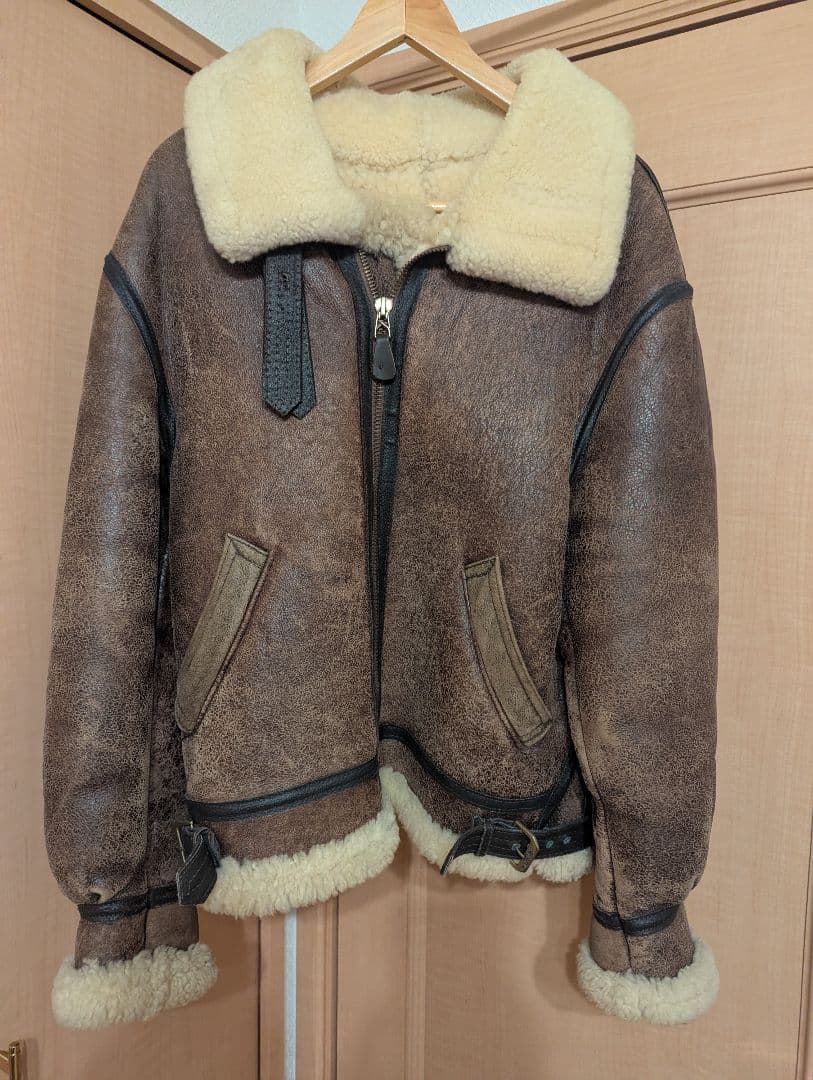 アビレックス　B3 ムートン　美品　size40　ビンテージ