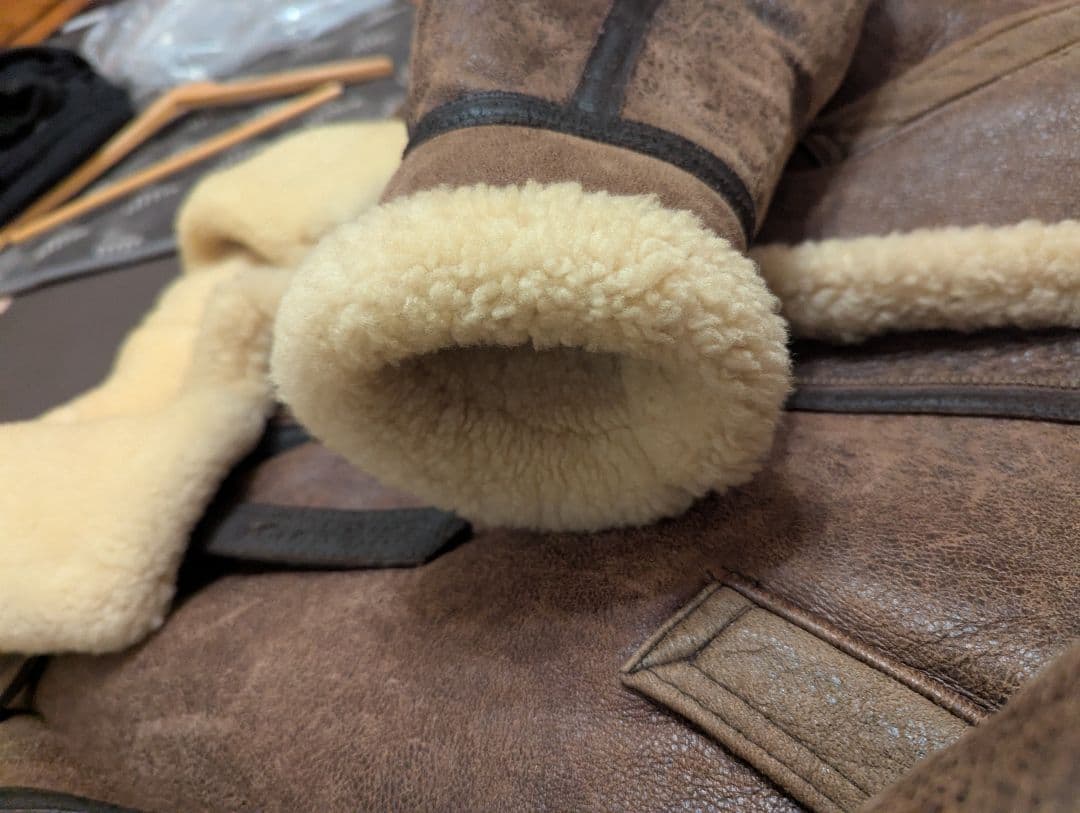 アビレックス　B3 ムートン　美品　size40　ビンテージ