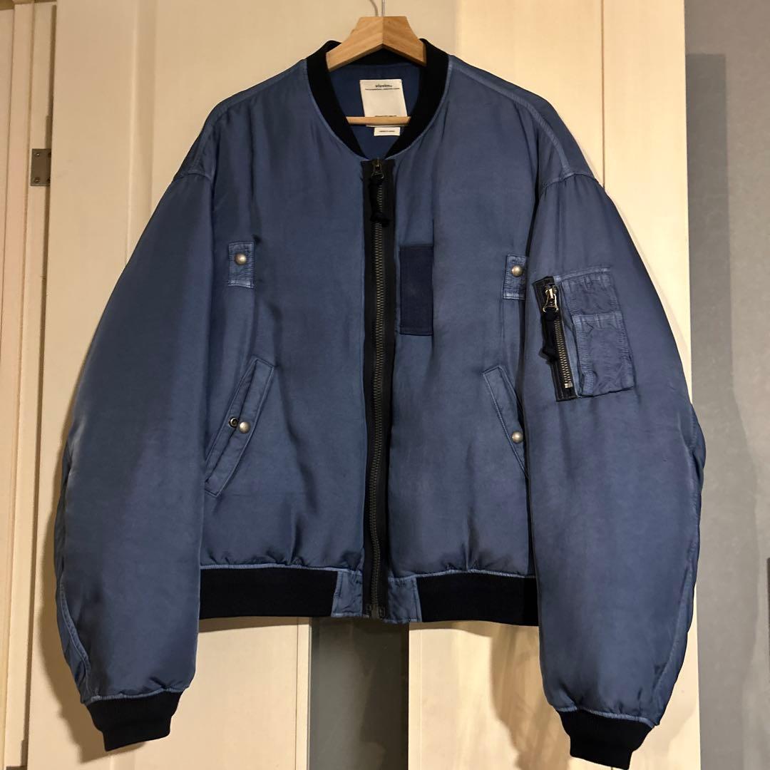 ジャケット・アウター visvim 22AW thorson down jkt blue size2