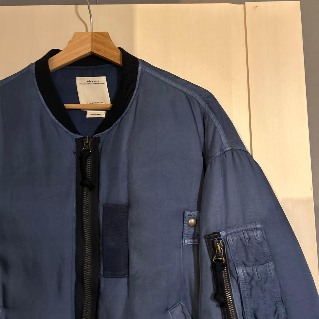 ジャケット・アウター visvim 22AW thorson down jkt blue size2