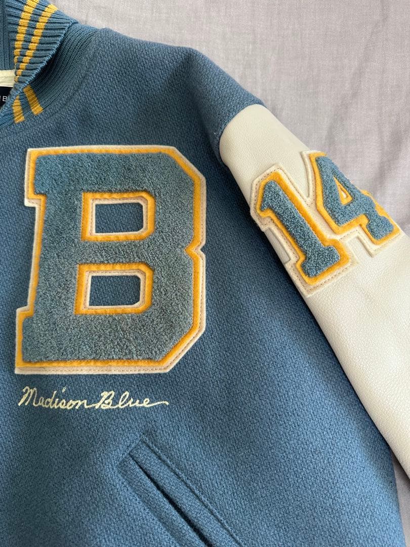 美品 MADISONBLUE スタジャン ショッパー付き