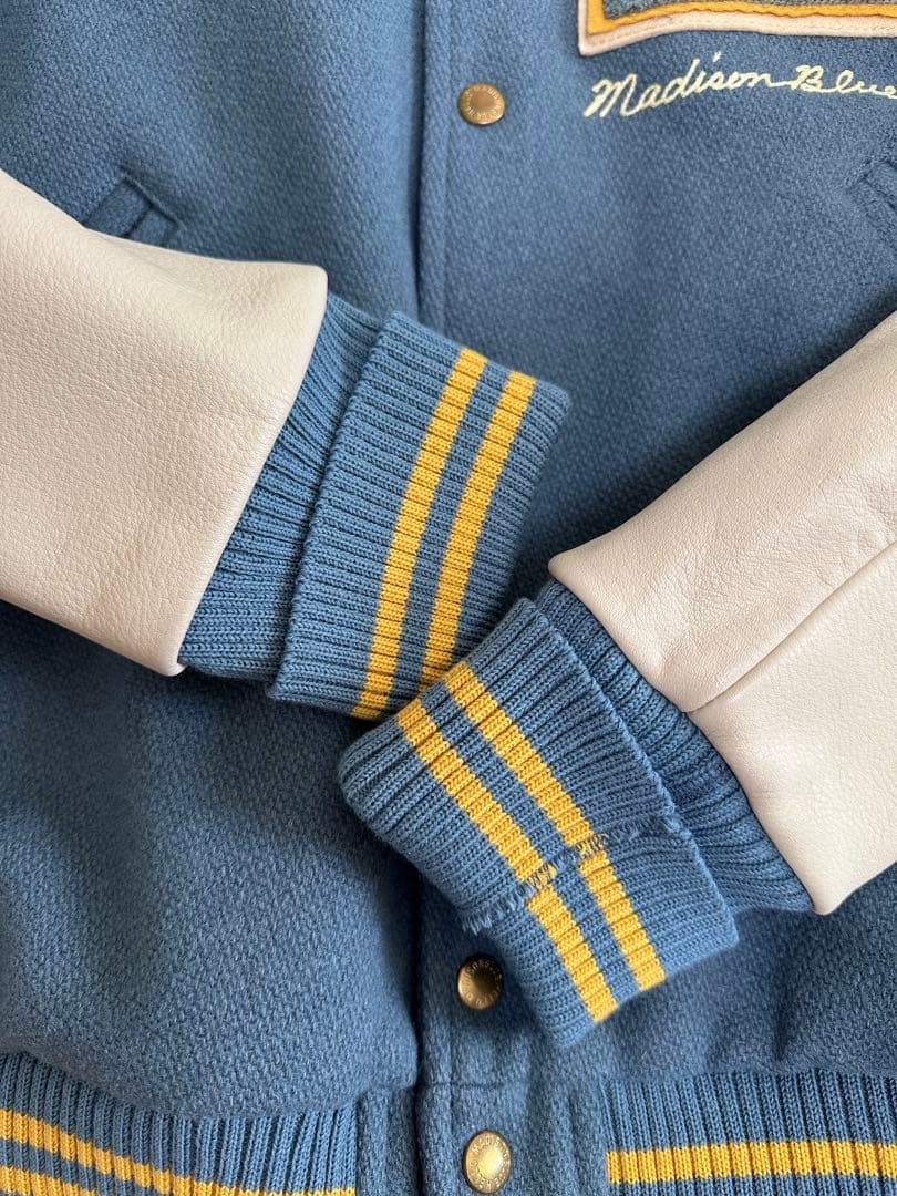 美品 MADISONBLUE スタジャン ショッパー付き