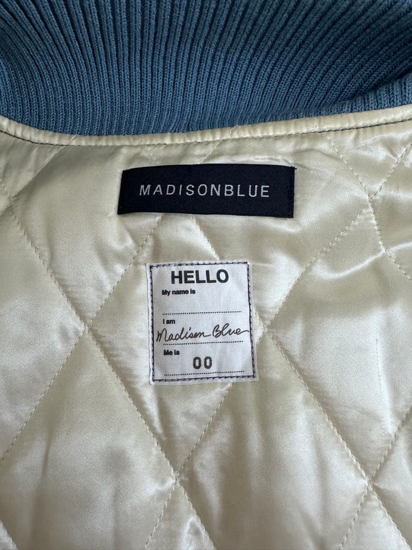 美品 MADISONBLUE スタジャン ショッパー付き