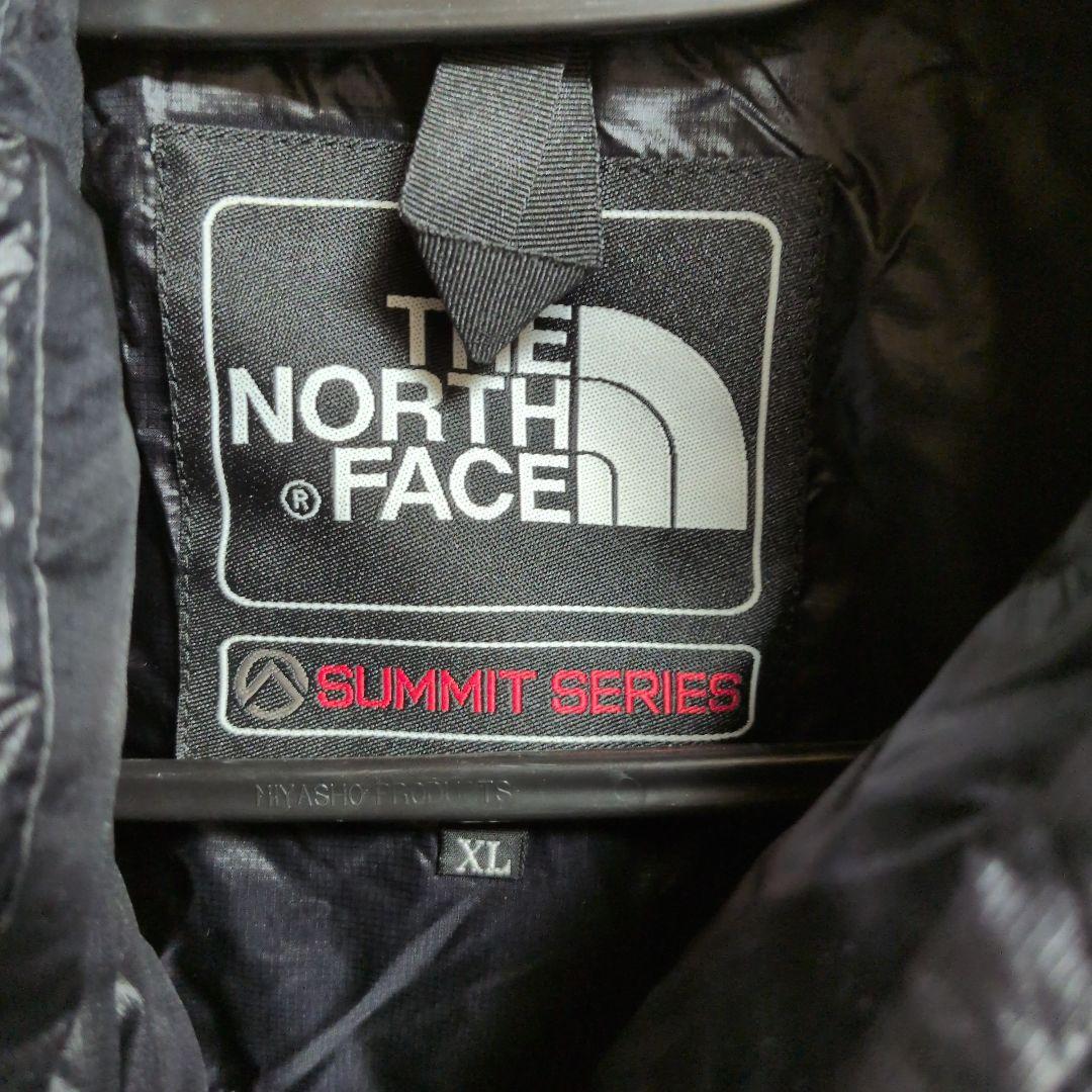 美品 THE NORTH FACE SUMMIT ダウンベスト ブラック 赤ロゴ