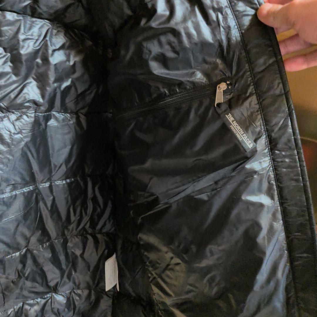 美品 THE NORTH FACE SUMMIT ダウンベスト ブラック 赤ロゴ