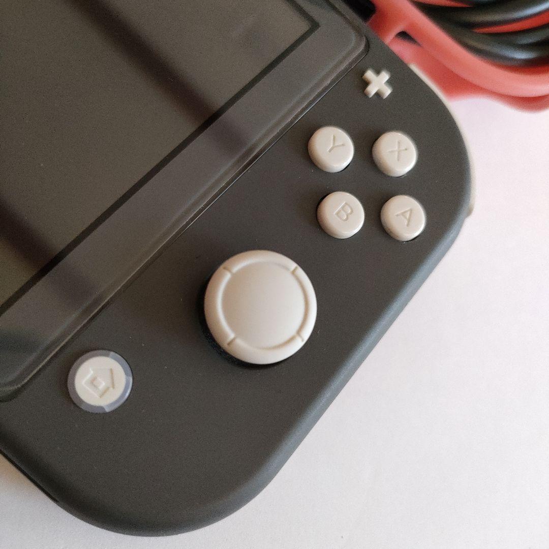 Nintendo Switch Lite本体グレー+純正ACアダプター（箱無し）