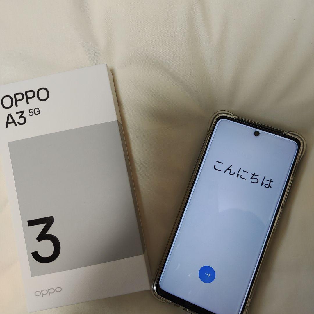 OPPO A35G　ブラック　本体箱付き、画面保護アクセサリー付き、SIMフリー
