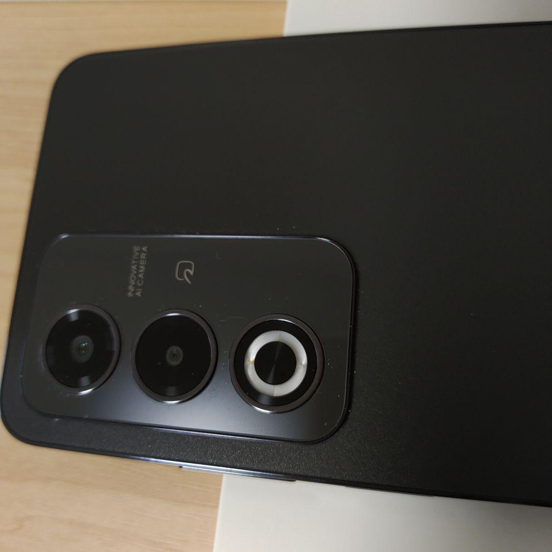 OPPO A35G　ブラック　本体箱付き、画面保護アクセサリー付き、SIMフリー