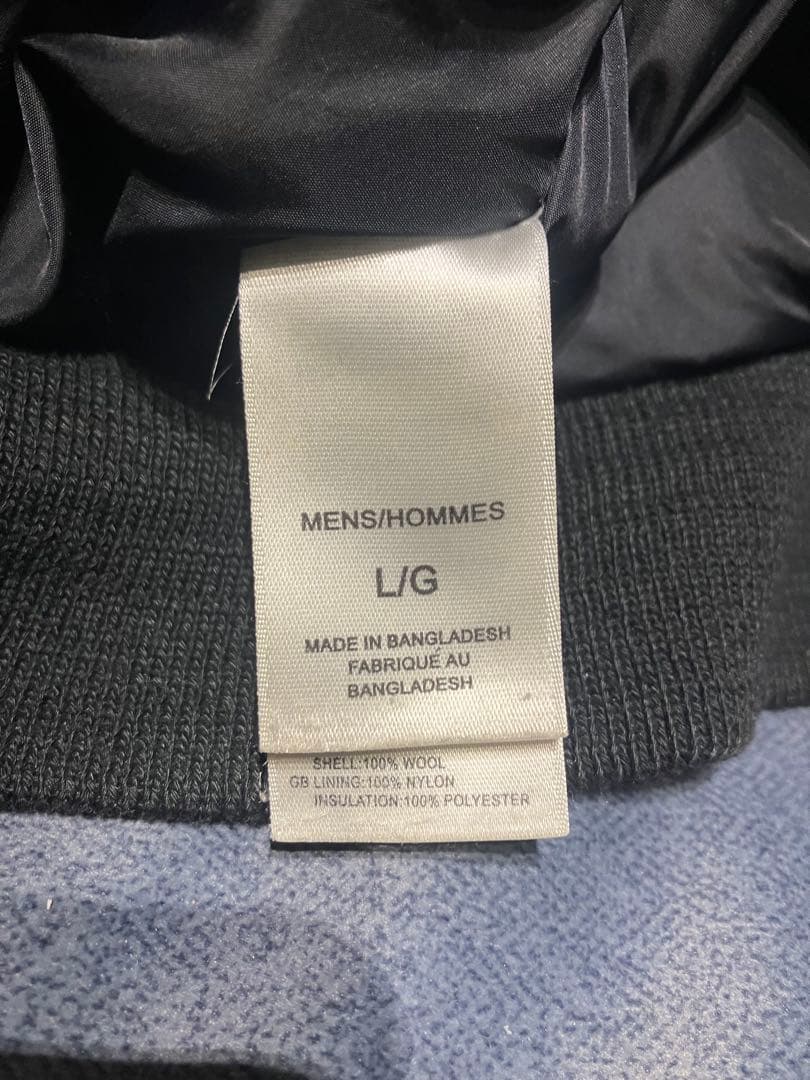 専用まるけ希少ノースフェイス紫タグMA-1型オーストリアウール100％XL