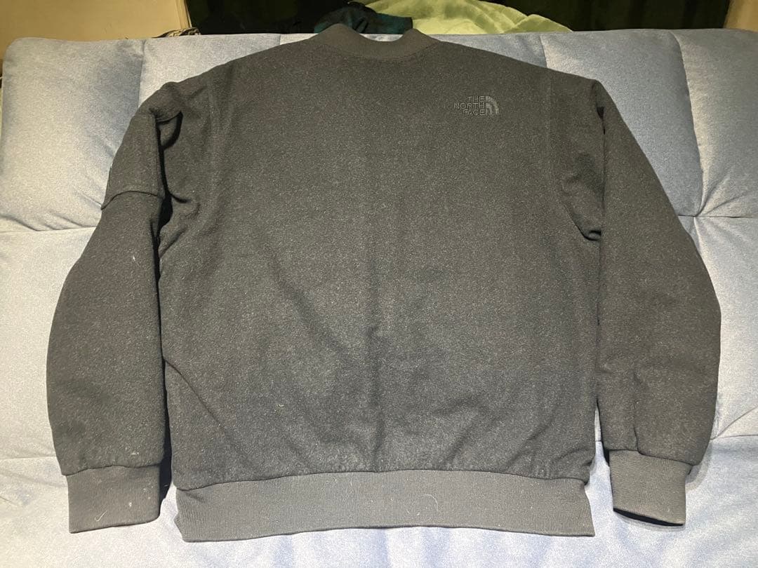 専用まるけ希少ノースフェイス紫タグMA-1型オーストリアウール100％XL