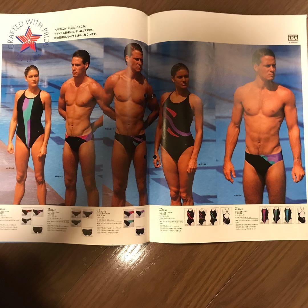 ASICS スイムウェア　1989 カタログ