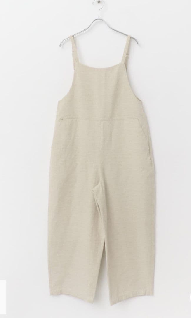 新品タグ付き　DOORS　コットンリネンBACKギャザーサロペット