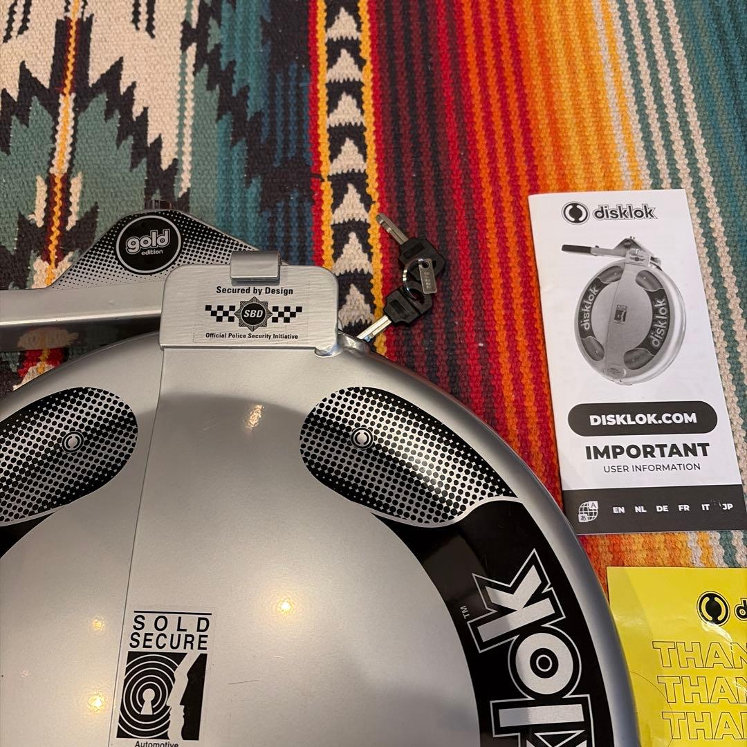 disklok 小型 ステアリングロック