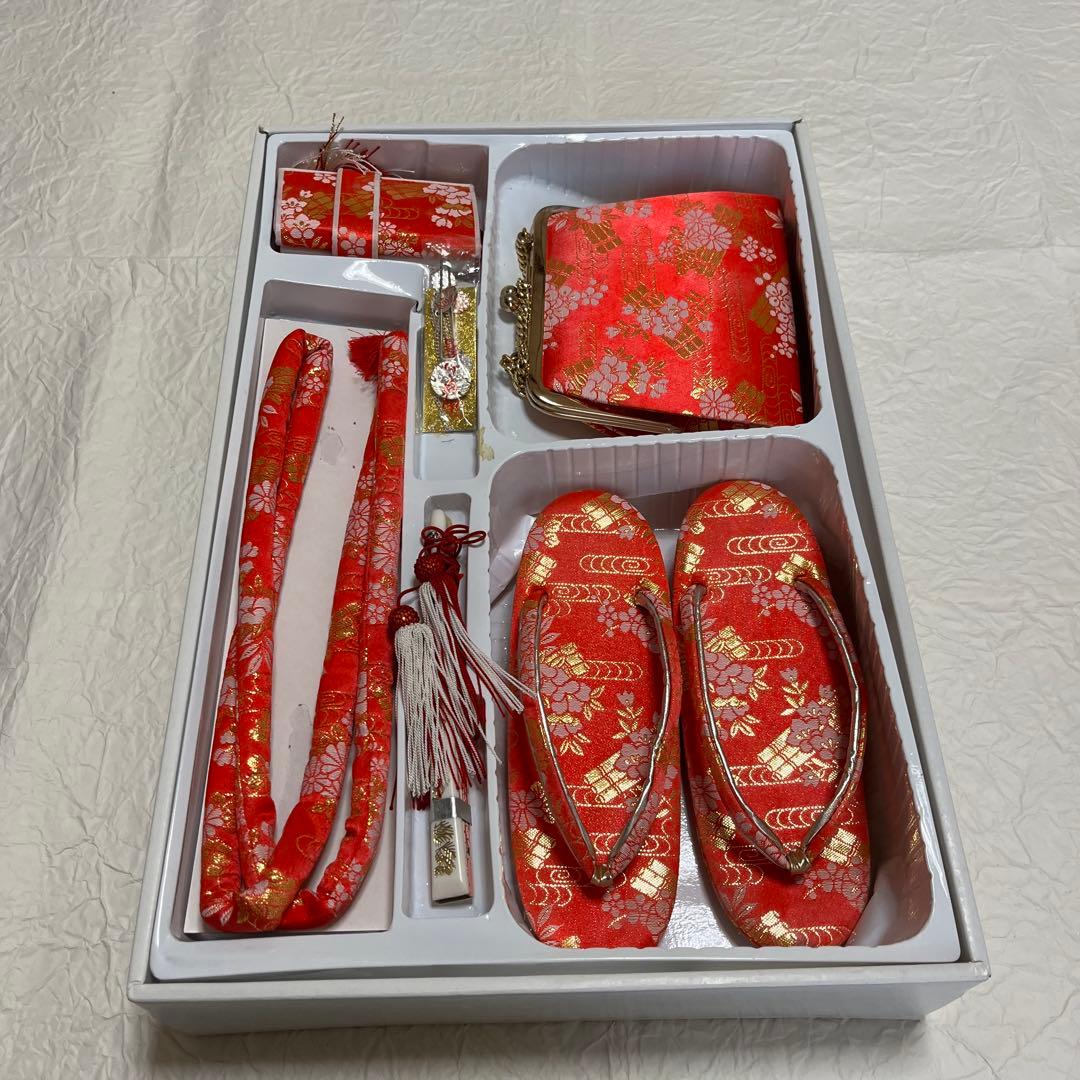 七五三 女の子 7歳 着物襦袢小物 フルセット 丸昌謹製