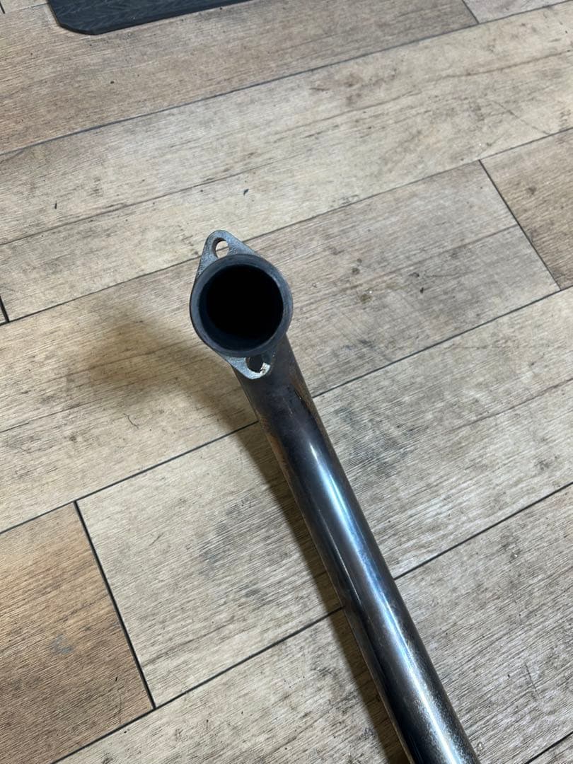 sr400用！！　ステンレスマフラー　エキパイ