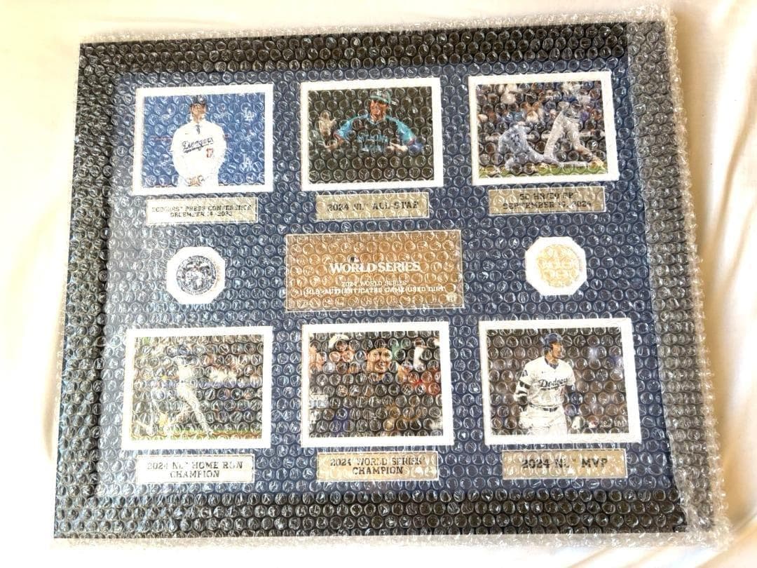 大谷翔平MVP記念/額 /ドジャース記念/認証書付/MLB公式/限定500