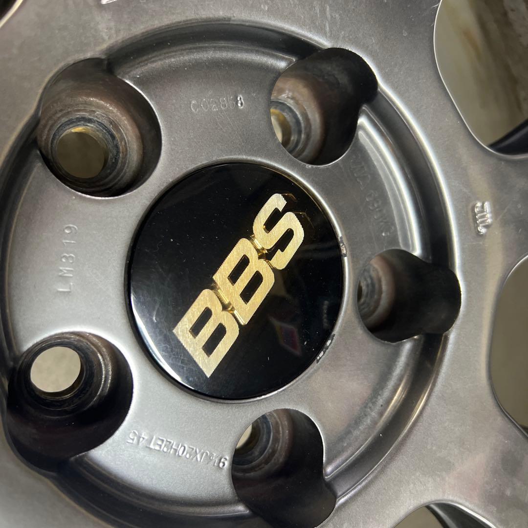 とりあえずビールBBS LM-R 9.5×20 +45アルミホイール　2本