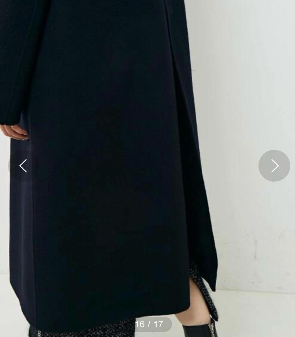 martinique/ショールカラーコート ¥99,000