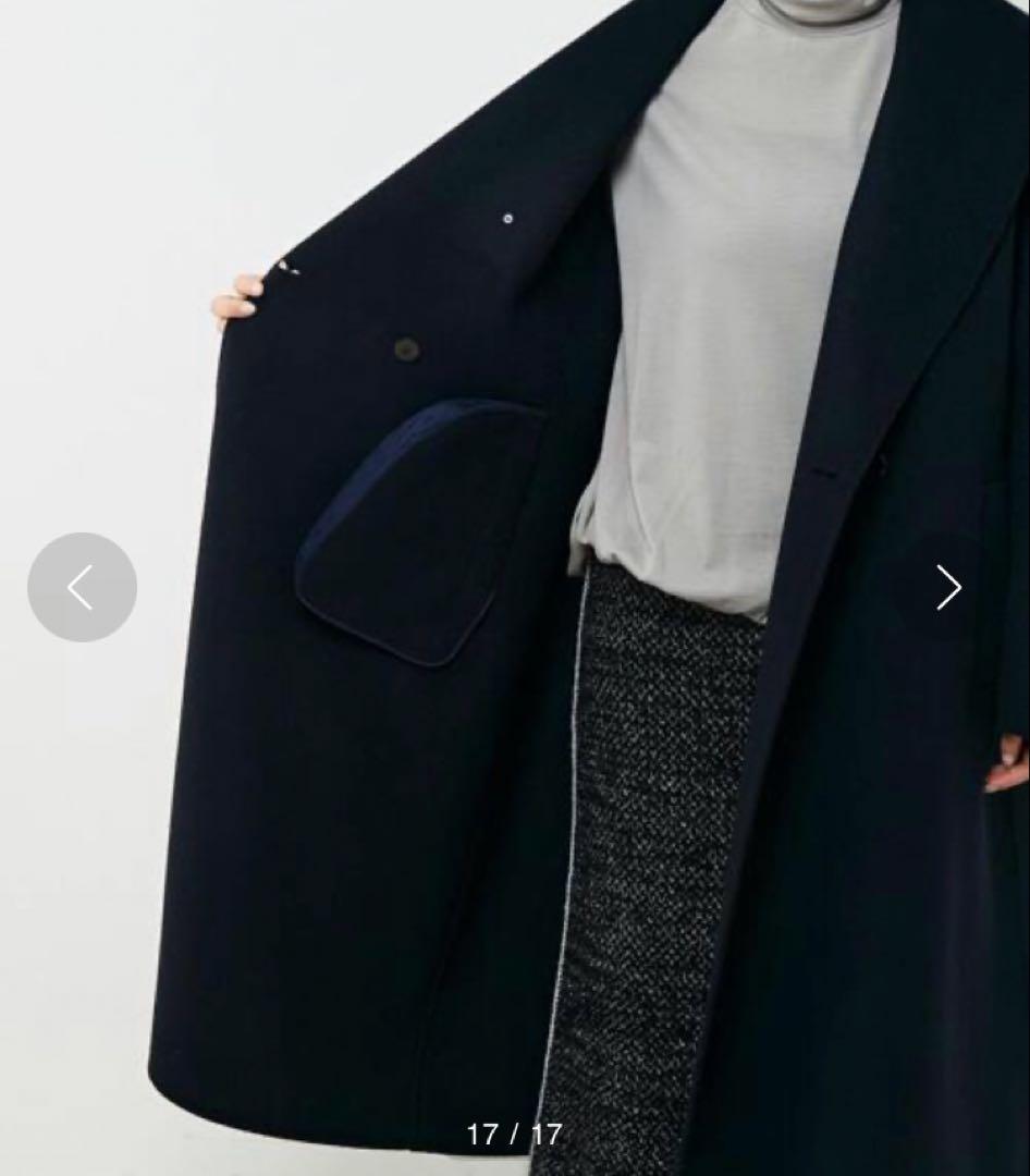 martinique/ショールカラーコート ¥99,000