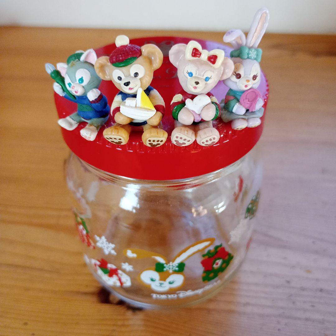 ダッフィーフレンズ 紅茶 フィギュアつき ガラス瓶 7個セット