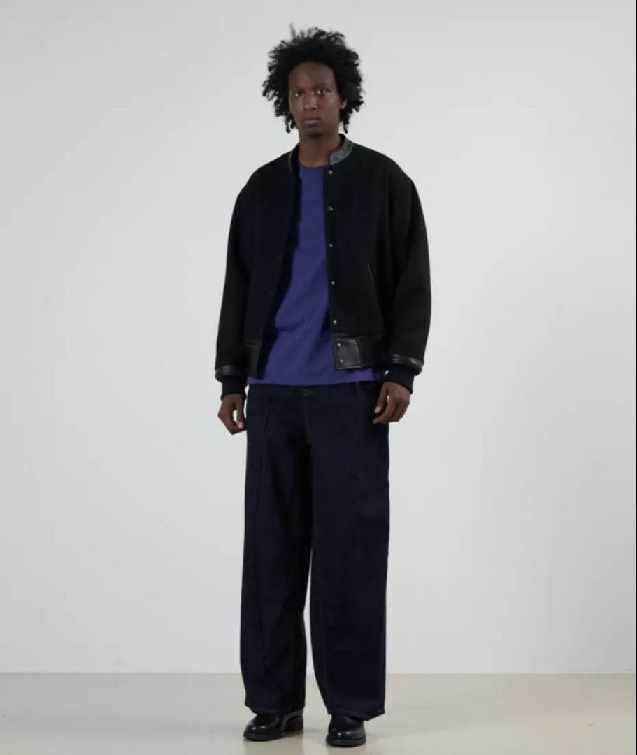 ジャケット・アウター YOKE24FW BROKEN AWARD JACKETBLACK3