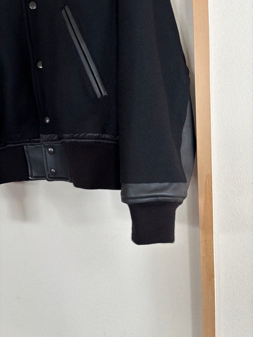 ジャケット・アウター YOKE24FW BROKEN AWARD JACKETBLACK3