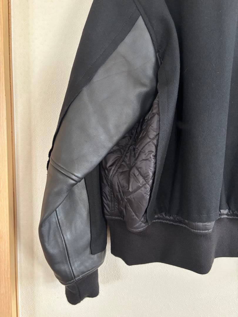 ジャケット・アウター YOKE24FW BROKEN AWARD JACKETBLACK3