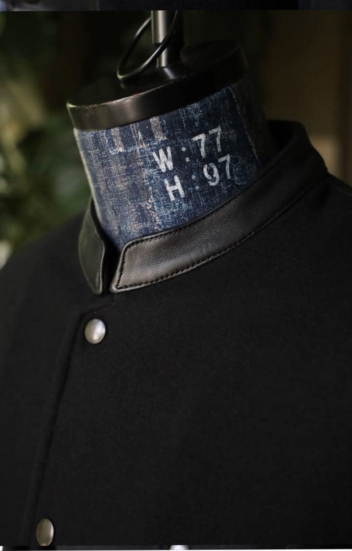 ジャケット・アウター YOKE24FW BROKEN AWARD JACKETBLACK3