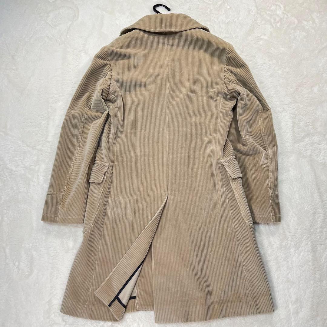 美品 THE GIGI コーデュロイ IAGO チェスターコート ダブル 42