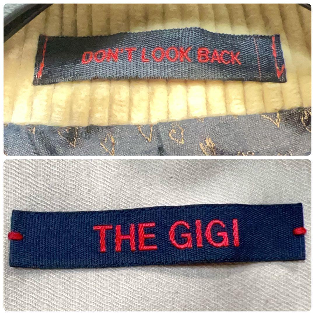 美品 THE GIGI コーデュロイ IAGO チェスターコート ダブル 42