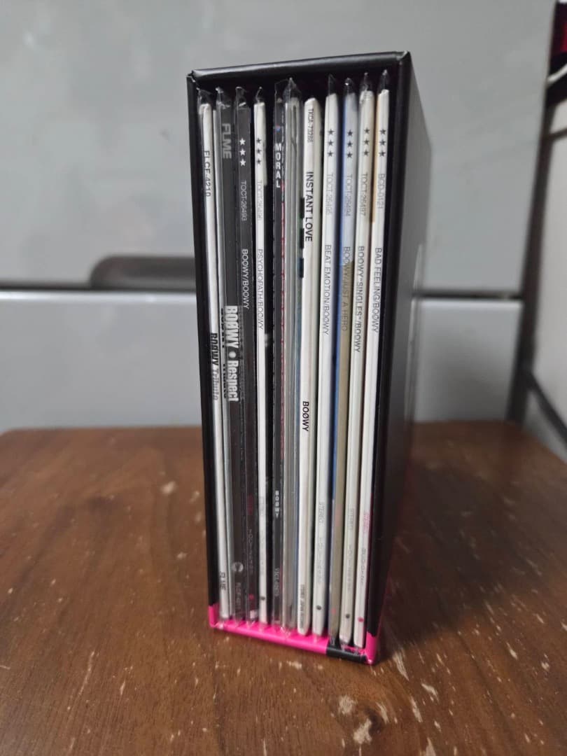 BOØWY　紙ジャケットシリーズ　応募者全員プレゼントの特典付き（平成20年）