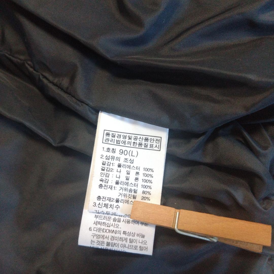 THE NORTH FACE ダウンベスト　グレーブラック　L　ホワイトラベル