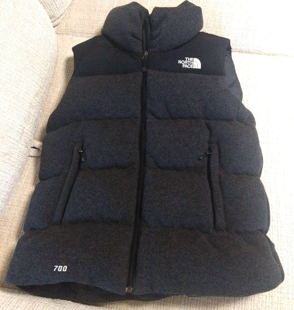 THE NORTH FACE ダウンベスト　グレーブラック　L　ホワイトラベル