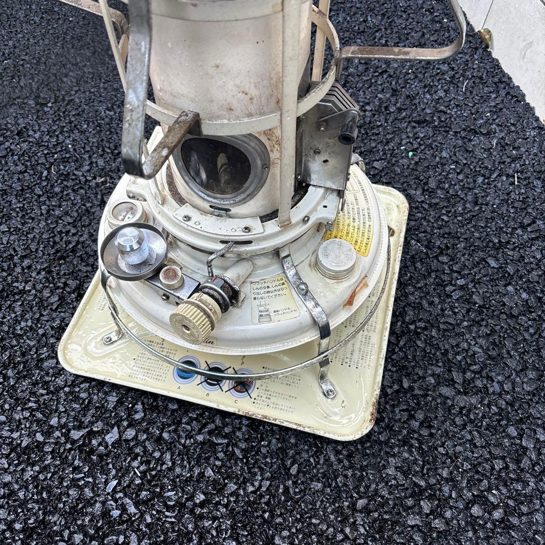 動作未確認です アラジン　ストーブ　j380002s ホワイト　ブルーフレーム