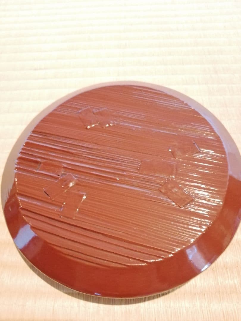 【茶事道具】秋田塗枌目飯器湯次　懐石道具